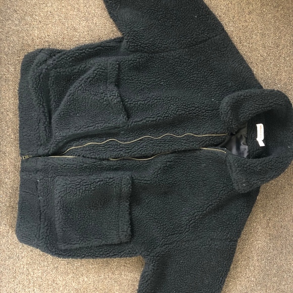 Black Teddy Coat - Picture 2 of 2